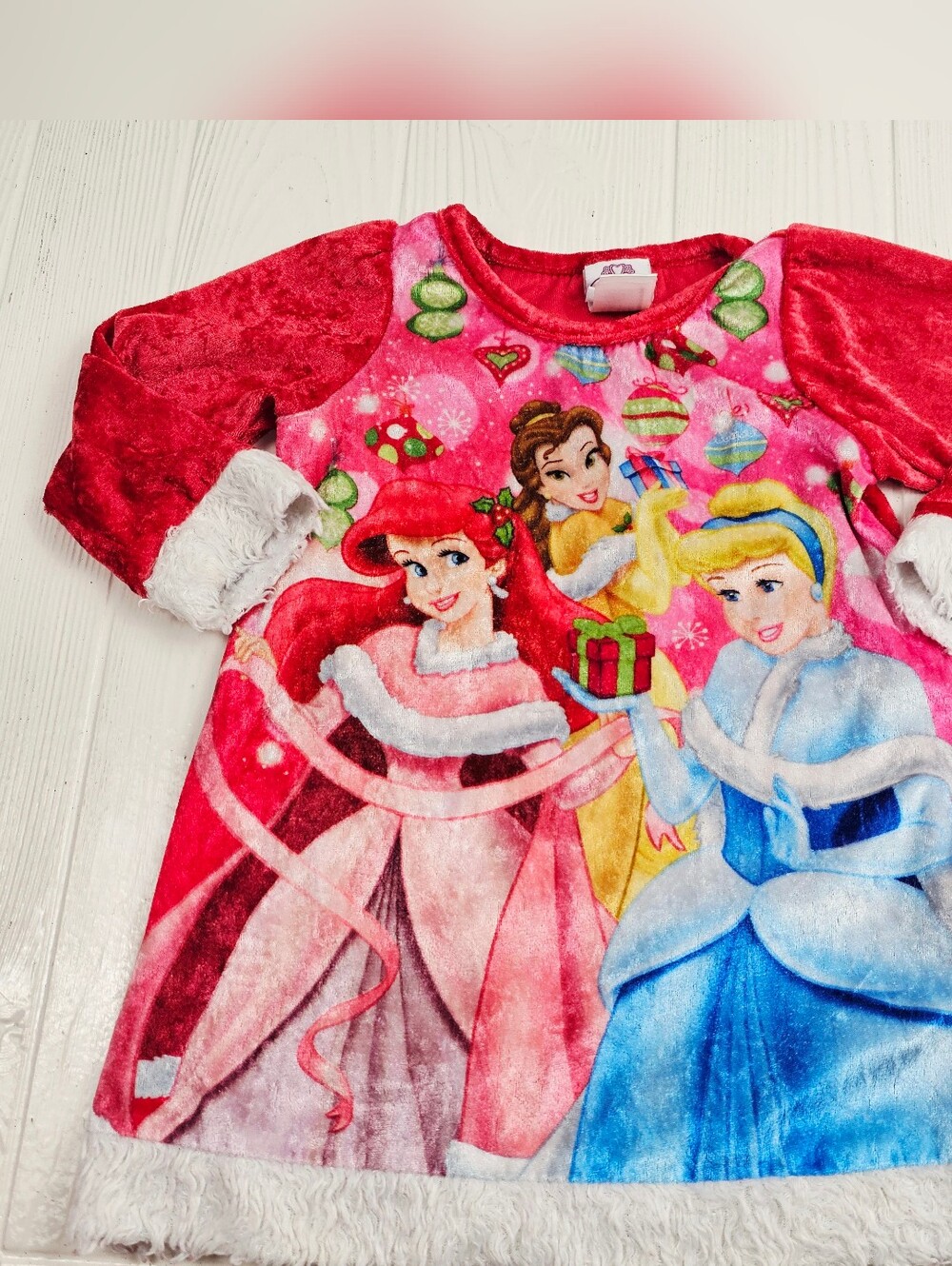 Disney Princess Christmas Nightgown 2T
